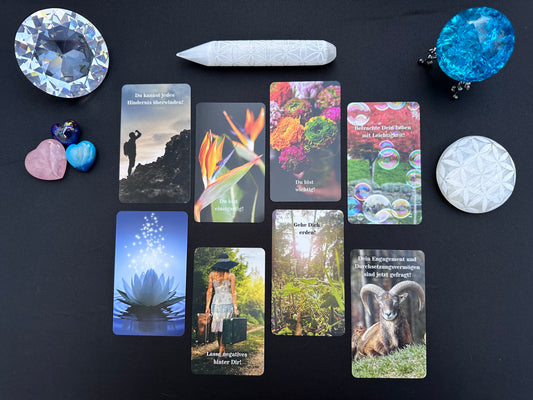 Kartendeck: Affirmationskartenset - 55 Affirmationen für jeden Tag